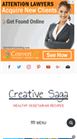 Mobile Screenshot of creativesaga.com