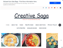 Tablet Screenshot of creativesaga.com